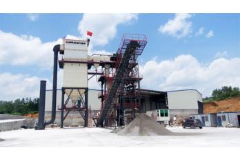 懷化明達建材，南方路機V7-100幹式製砂設備應用